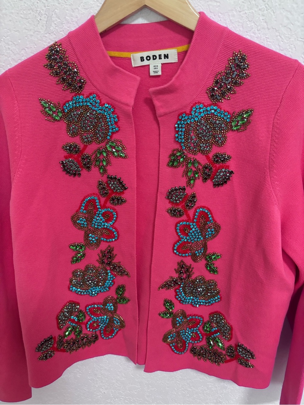 Boden elena stand neck jacket - Picture 4 of 7